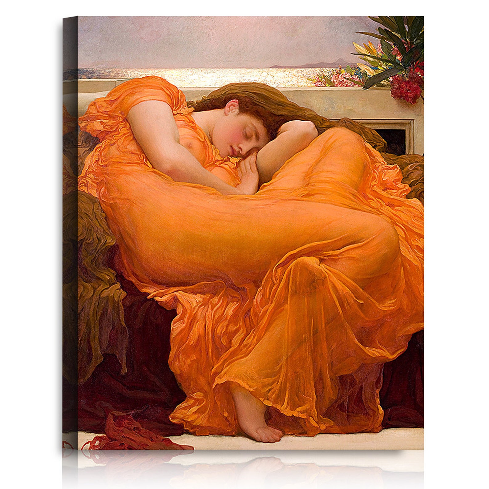 Flaming June by Frederic Leighton The World Classic Art Etsy