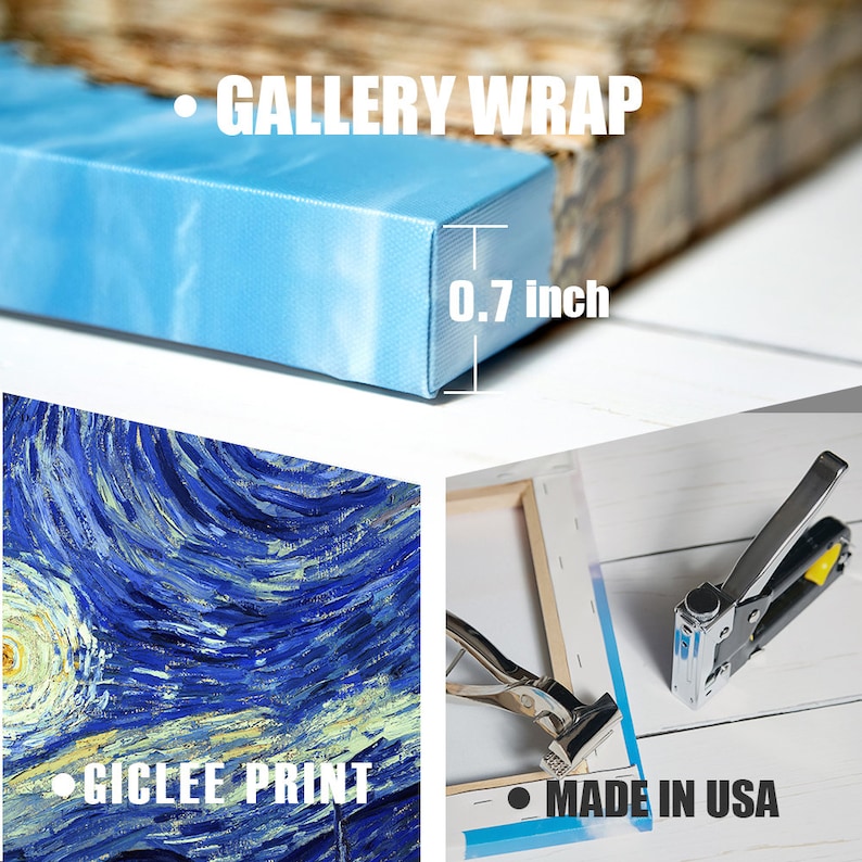 The Starry Night by Vincent Van Gogh. the World Classic Art ...