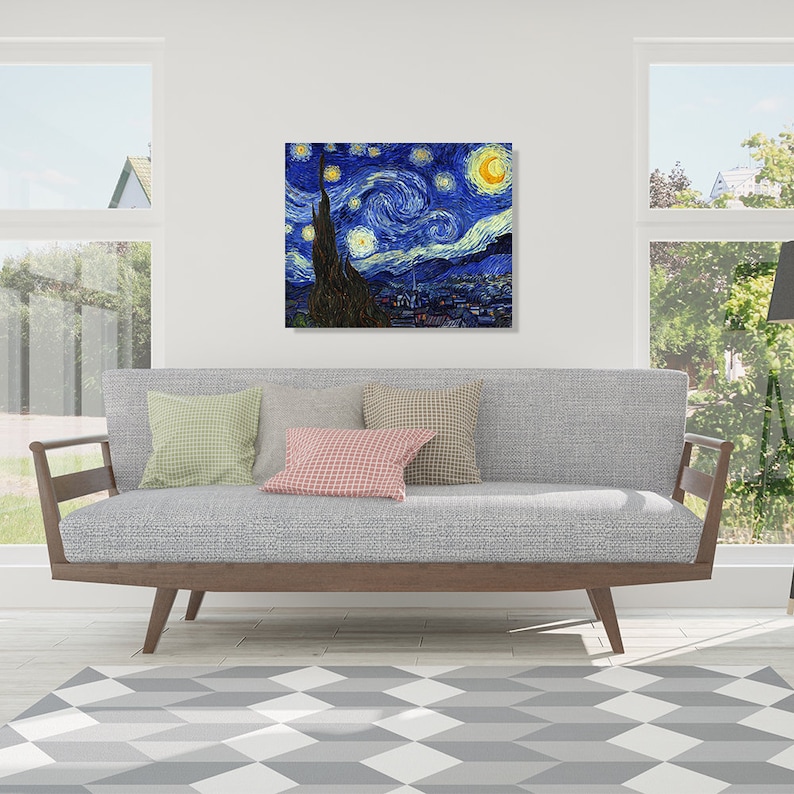 The Starry Night by Vincent Van Gogh. the World Classic Art ...