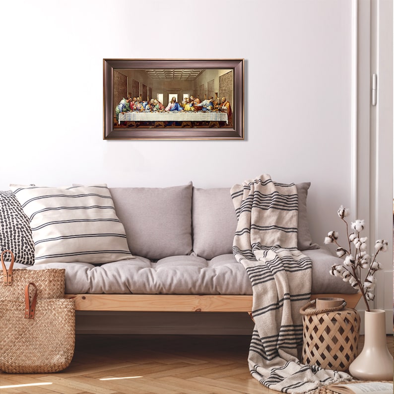 The Last Supper by Leonardo Da Vinci the World Classic Art - Etsy