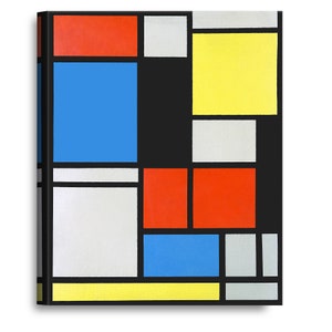 Composition With Red Blue and Yellow by Piet Mondrian Abstract Art ...