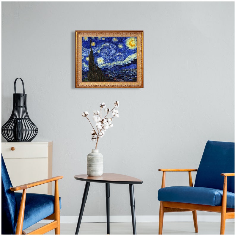 The Starry Night by Vincent Van Gogh. the World Classic Art ...
