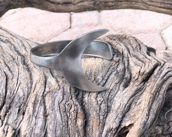 Moon Cuff, Adjustable Bracelet, Sustainable Fashion, Moon Gifts, Stainless Bracelet, Statement Piece