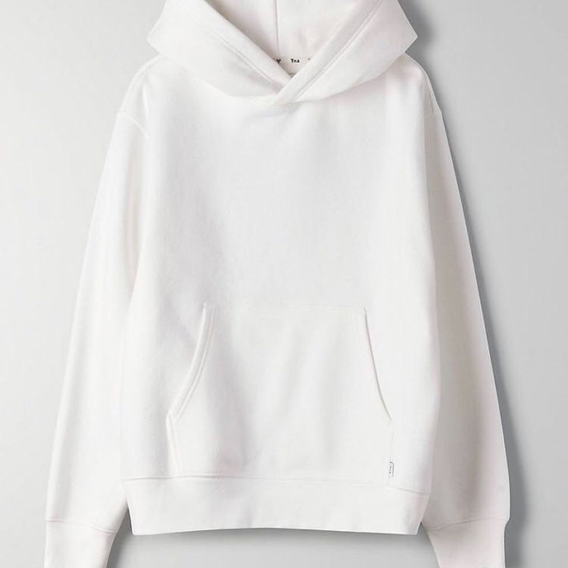 Unisex Basic Oversize Hoodie In weiß und schwarz mit Etsy