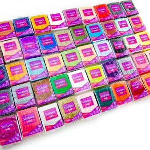 Premo! Sculpey Oven-Bake Polymer Clay Multiple colors Does not dry out until Bake Store and Reuse