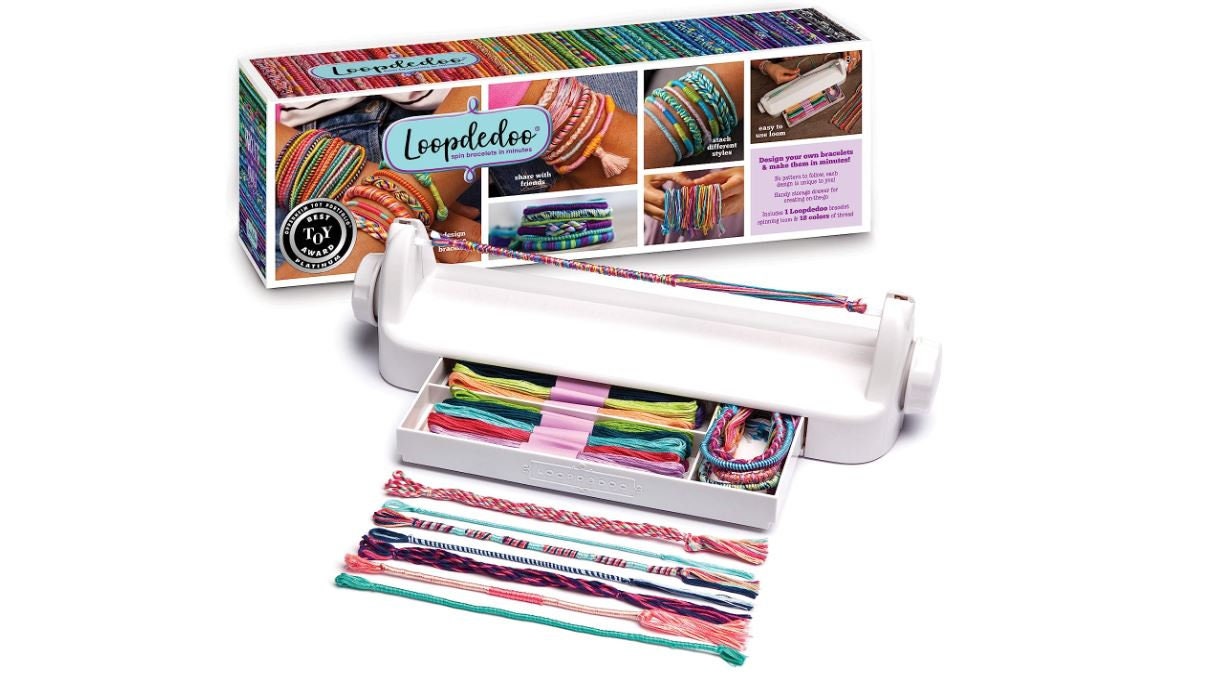 Loopdedoo DIY Friendship Bracelet Maker Kit Make Bracelets in