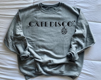 Cafe Disco, The Office Crewneck, Michael Scott Paper Company, The Office