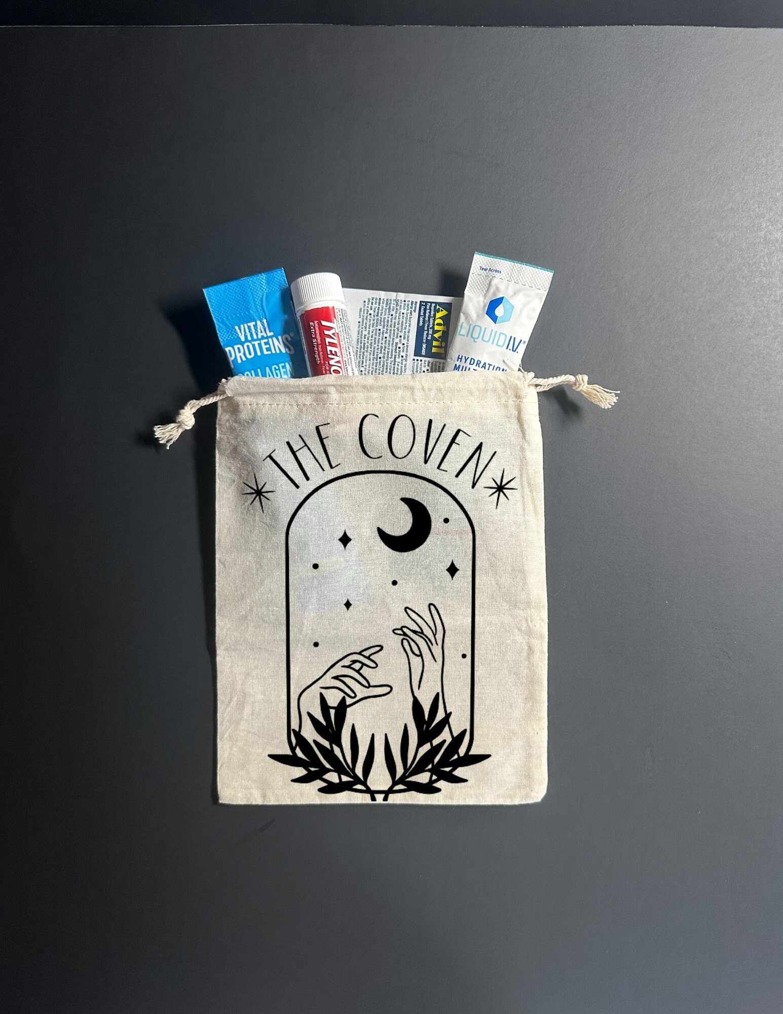 Bolsa de regalo para la fiesta de brujas/aquelarre/regalos para despedidas de soltera/boda de Halloween/regalos para despedidas de soltera/regalos para despedidas de soltera/despedida de soltera de brujas