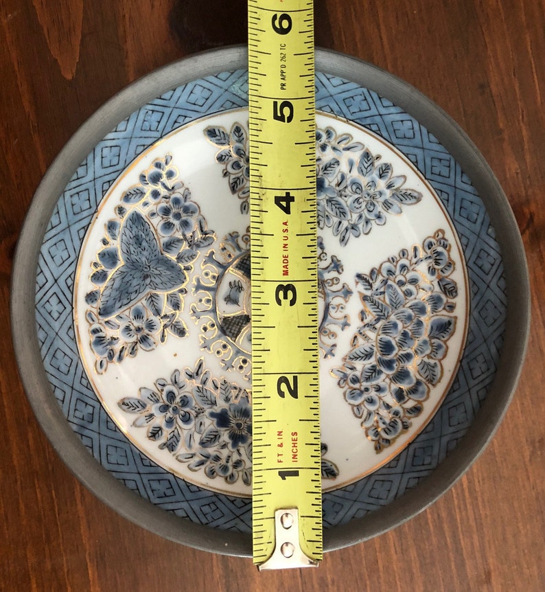 Japanese Porcelain Ware Bowl ACF Encased Multi Colored Etsy