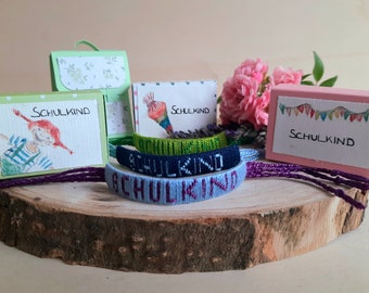 Schulkindarmband/ Armband mit Botschaft