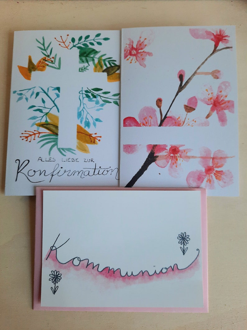 Konfirmation/ Kommunion Karten Bild 2