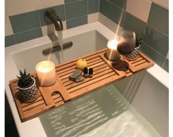 Bamboo Bath Caddy