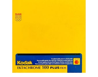 Kodak EPP #6105 4x5" 10 Sheets Ektachrome 100 Plus Professional Color Slide (Transparency) Film (ISO-100) Cold Stored Expired 01/2005