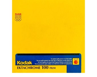 Kodak EPP #6105 4x5" 10 Sheets Ektachrome 100 Professional Color Slide (Transparency) Film (ISO-100) Cold Stored Expired 01/2005