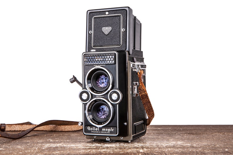 Rollei Magic Twin Lens Reflex Medium Format Film Camera with Etsy