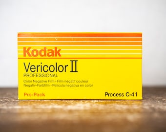 Kodak Vericolor II Expired 120 Negative Film