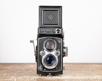 ヤシカ ヤシカフレックス ヴィンテージ二眼レフ中判フィルムカメラ