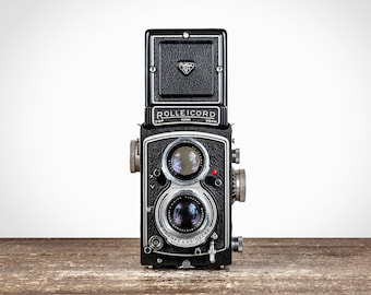 リコー RIcohflex Model VIIS ヴィンテージ中判二眼レフカメラ