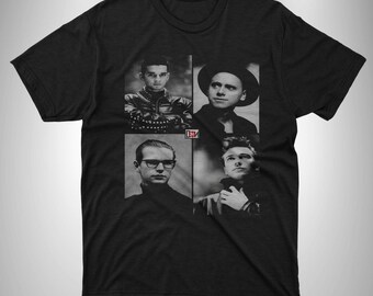 New wave t-shirt depeche mode shirt