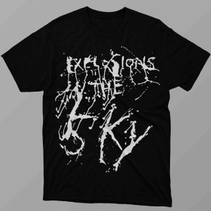 Exploisons in the sky tshirt post rock mogwai