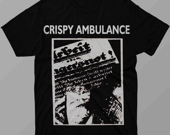 Crispy Ambulance tshirt post punk