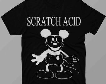 Camiseta grunge Scratch Acid