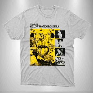 Yellow Magic Orchestra tshirt syntpop new wave