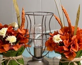 Two Fall Flower Decoration