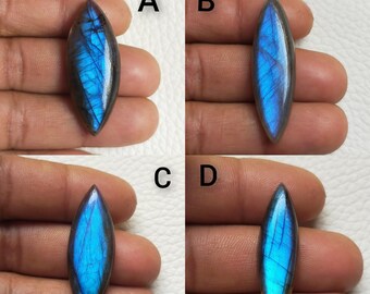 2.55 Carat whole sale Price AI-48 Marquise shape Natural Labradorite Cuts 14x7x5 MM AAA Grade Quality