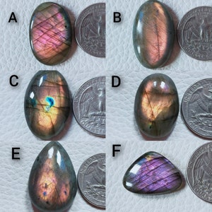 100% Natural Multi Purple Labradorite cabochon ! Purple labradorite cabochon gemstone ! silver jewelry ring pendant making stone ! Designer