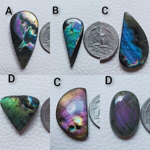 100% Natural Multi Purple Labradorite cabochon ! Purple labradorite cabochon gemstone ! silver jewelry ring pendant making stone ! Designer