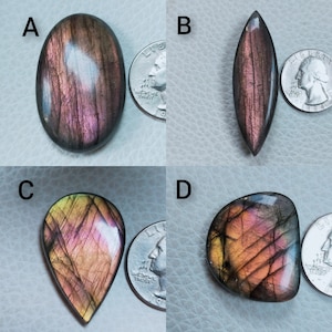 AAA Purple Labradorite Cabochon, Mix Shape Labradorite Gemstone,  Purple Flashy Labradorite, Loose Gemstone, Jewellery Supply Cab Marketing,