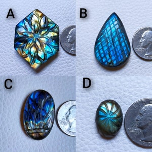 Carving Labradorite Cabochon, 100% Natural Hand Carved Labradorite Crystal Loose Gemstone, Designer Cabochons, Wire Wrap Pendant Stone