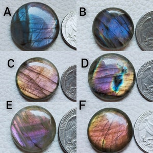 AAA Purple Labradorite Cabochon, Round Shape Labradorite Gemstone,Purple Flashy Labradorite, Loose Gemstone, Jewellery Supply Cab Marketing,