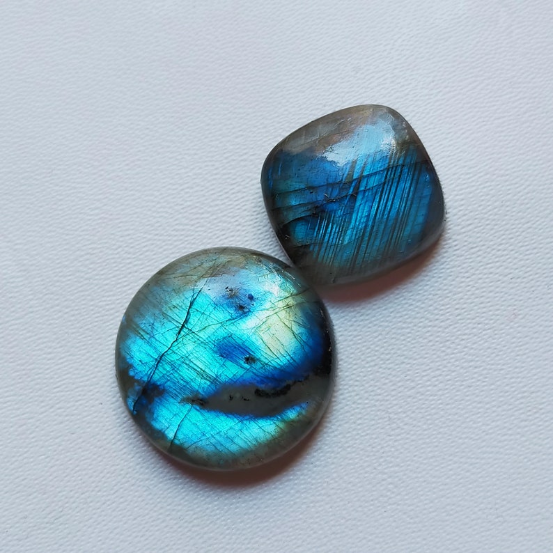 4 Pieces Labradorite Loose Cabochon 80 Cts Mix Shape Lot 100/% Natural Multi Flashy Labradorite Gemstone Pendant Jewelry Cabochon