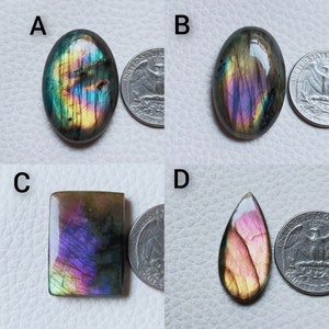 Beautiful Designer Multi Purple labradorite cabochon lot ! purple labradorite ! Silver wire wrap jewelry making loose palm stone cabochons