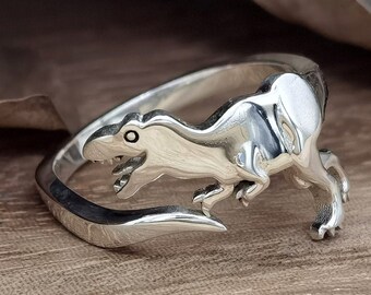 etsy dinosaur ring
