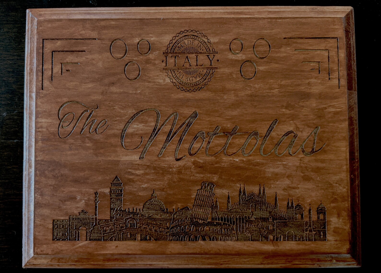 Custom Name & City Hanging Wall Art | Etsy