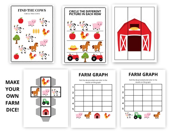 kids printable worksheets kindergarten toddler prek etsy