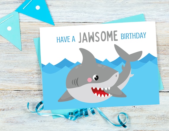 Printable Birthday Card Instant Download Boys Birthday | Etsy