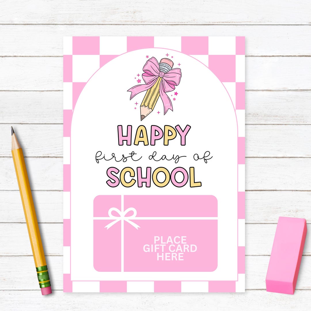 Teacher Gift Card Holder - Printable - Back to School - Coffee Gift ...