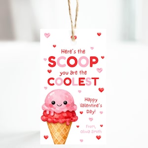 Glass Alla hjärtans dag-etiketter - Redigerbara - Utskrivbara - Klass Alla hjärtans dag - Canva-mall - Digital nedladdning