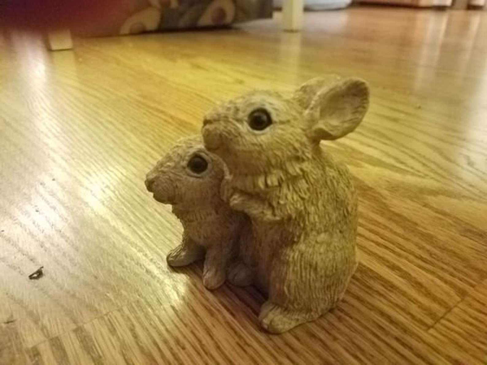 SC270 Stone Critters Bunnies Sculpture Etsy