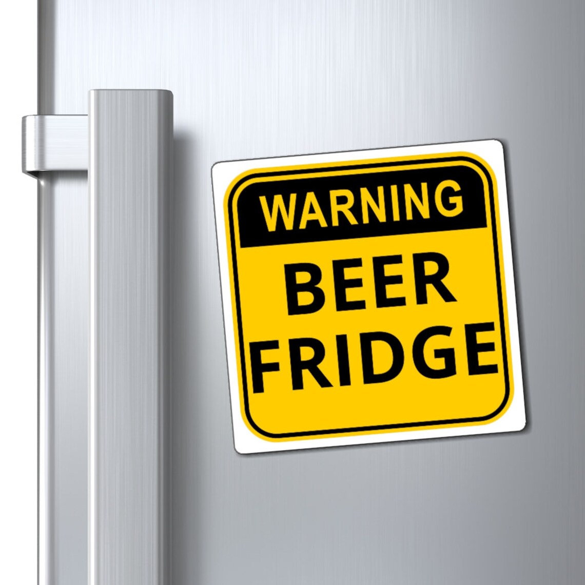 Funny Refrigerator Warning Sign Beer Fridge Gift Etsy