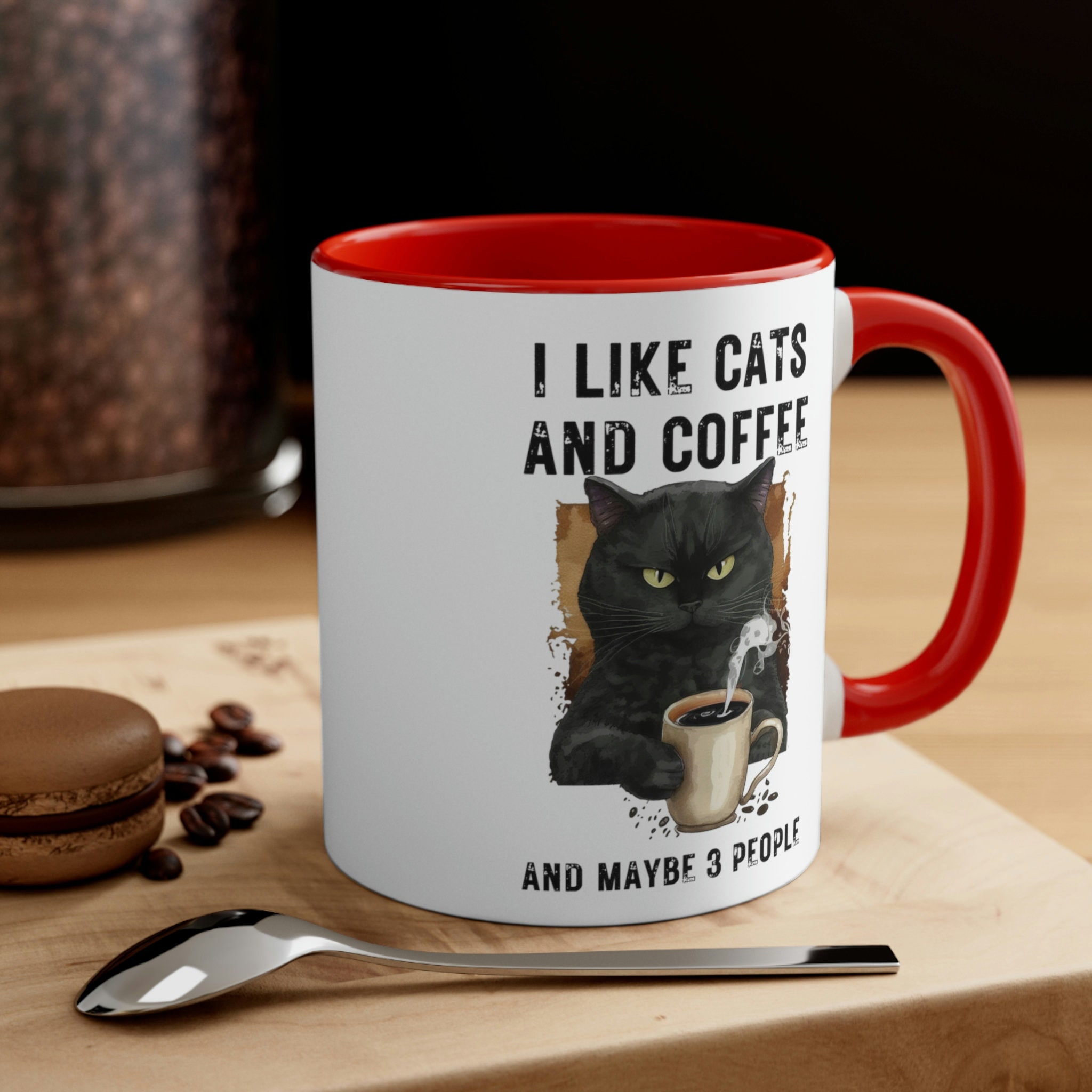 Funny Mug Silly Coffee Sayings Funny Coffee Real Men Love Cats Boyfrie – We  Got Good