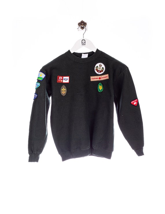 Vintage Gildan Scout Sweatshirt Gruen