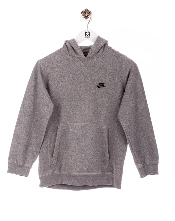 Vintage Nike Logo Hoodie Stick Gray