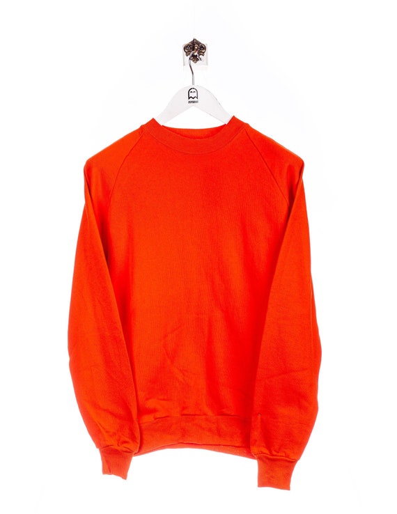 Vintage Jerzees 90s Basic Look Sweatshirt Orange