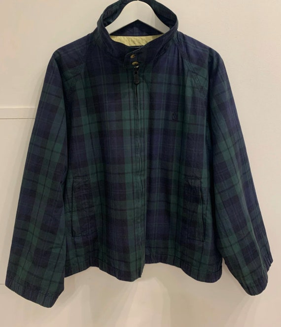 Vintage Nautica Checker Jacket