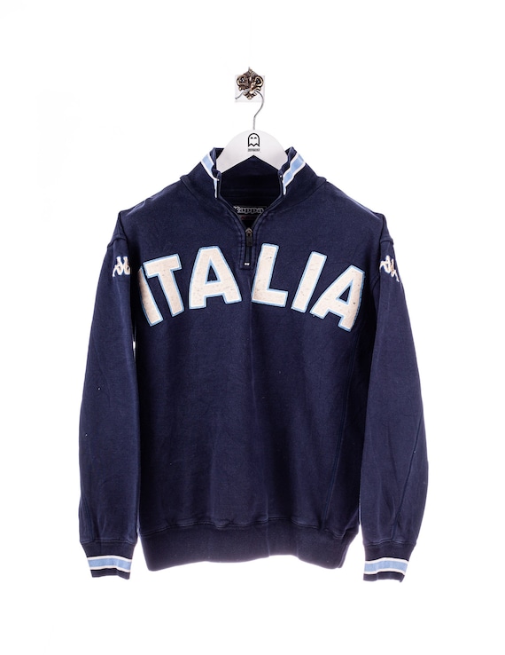 Vintage Kappa Italia Sweatshirt Navy/Blue/White